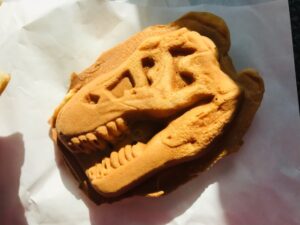 福井県 恐竜博物館 無料休憩所 恐竜焼き